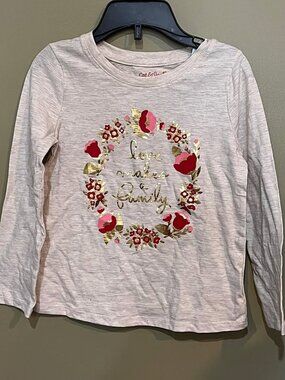 3/$12.00  love makes a family" long sleeve tee.
